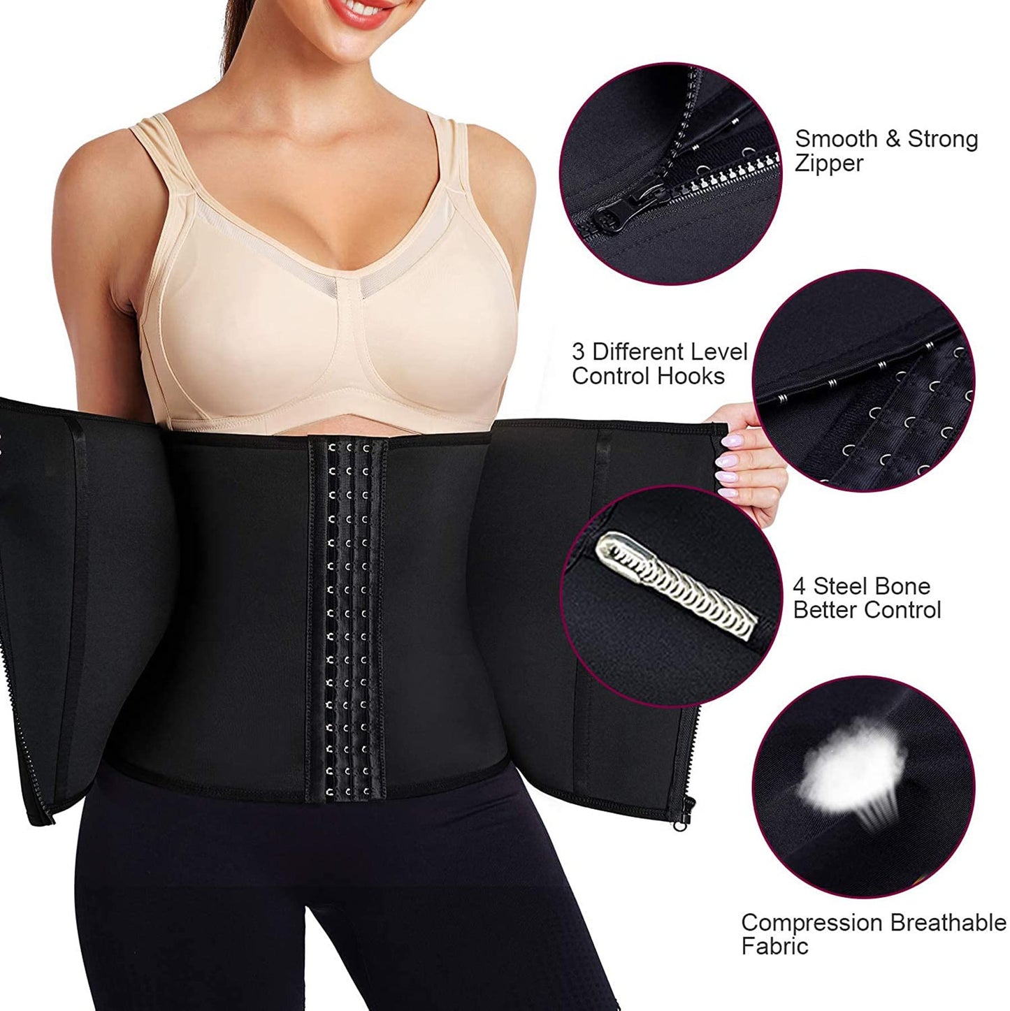 Gaine Ventre Plat Femme Corset Minceur